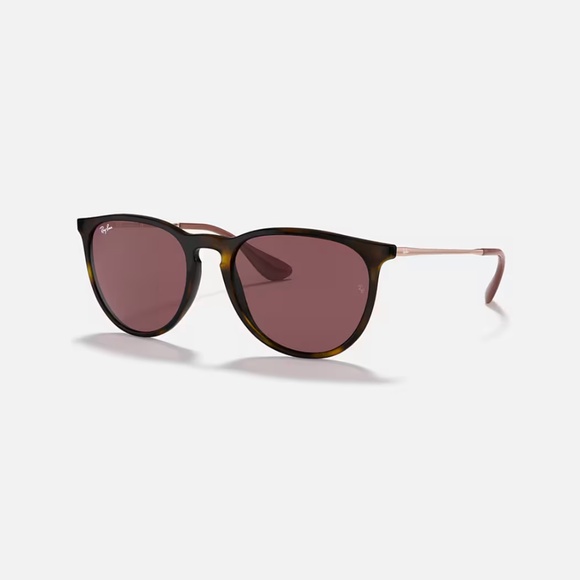 Ray-Ban Sunglasses - Erika (RB4171) - Havana (Dark Violet Lenses) - Picture 4 of 12